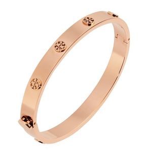 NWT Tory Burch Rose Gold Miller Bangle Bracelet